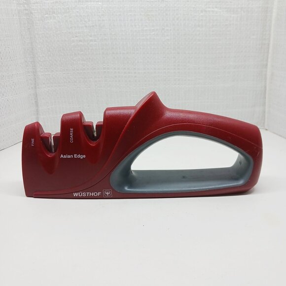 Wusthof Two Stage Hand-Held Pull-Through Knife Sharpener "Asian Edge"  Used - Picture 2 of 3